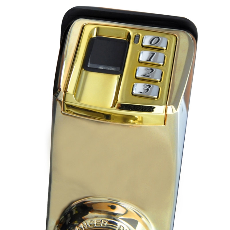 ADEL ADEL DIY-3398 biometrický digitální zámek na otisk prstu, zlatá